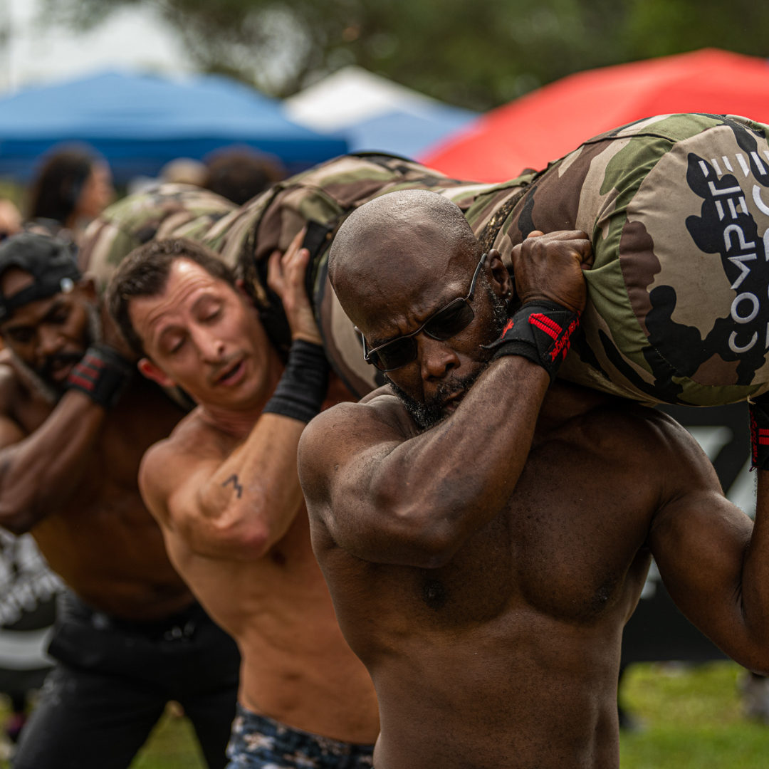 3-Person Sandbags | Compete Force Crossfit | CompeteForceUSA