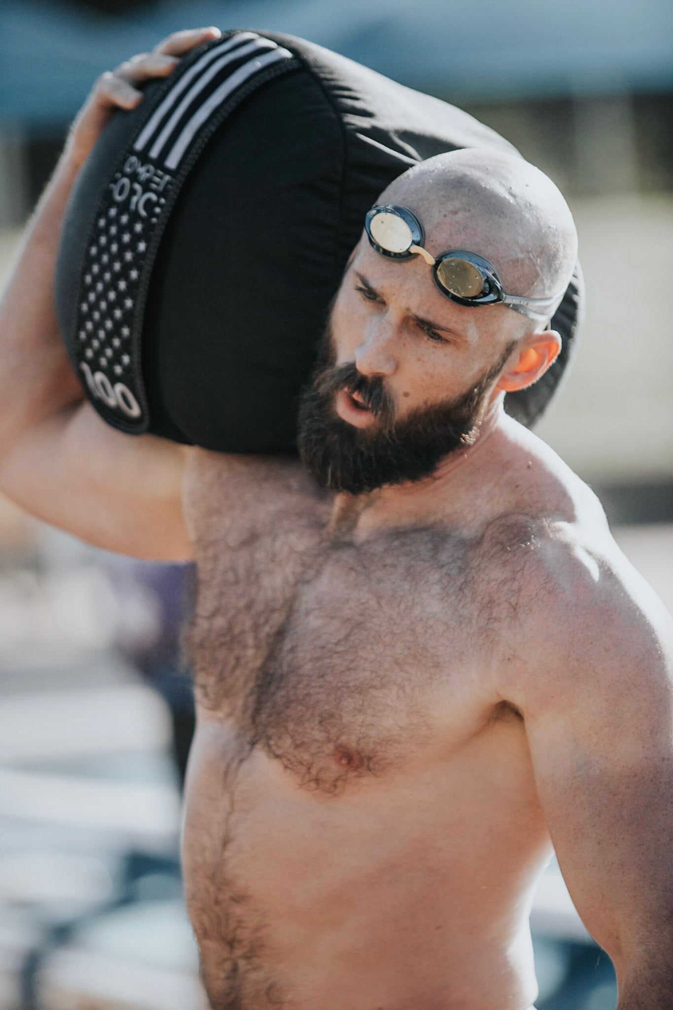 "Compete Force Strongman Bag – Perfect for Fight for the Fittest, this bag’s unstable load challenges your muscles, building functional strength and endurance."