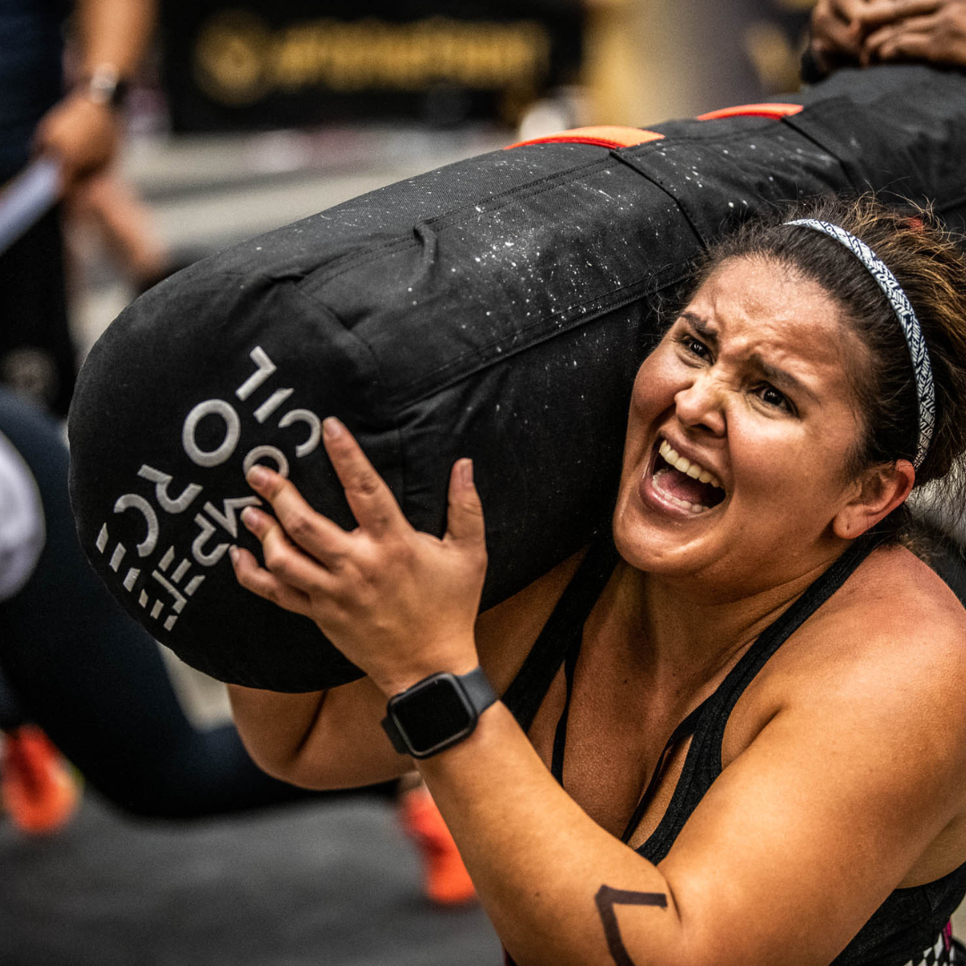 Team Training with the 2-Person Worm at Monster Games – A pair of competitors mastering teamwork with the 2-Person Worm during the Monster Games.