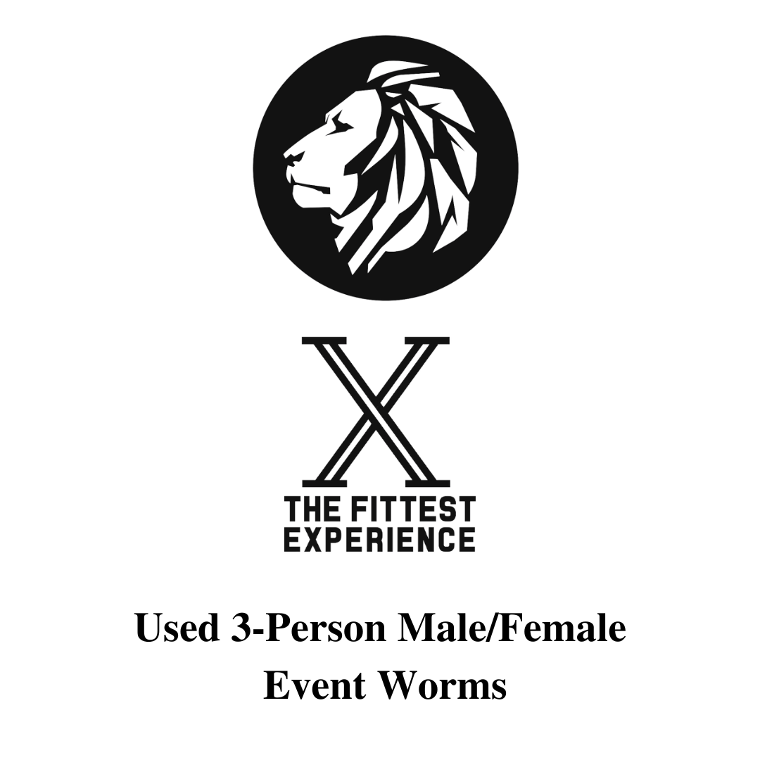 Pre-Order Opportunity: Used 3-Person Worm for "The Fittest Experience 2026"(Collections From the Event ONLY)